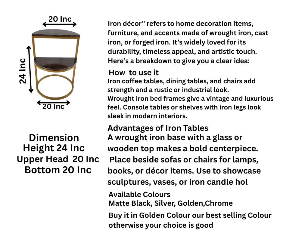 Artisan & Iron Decor AID No: 070