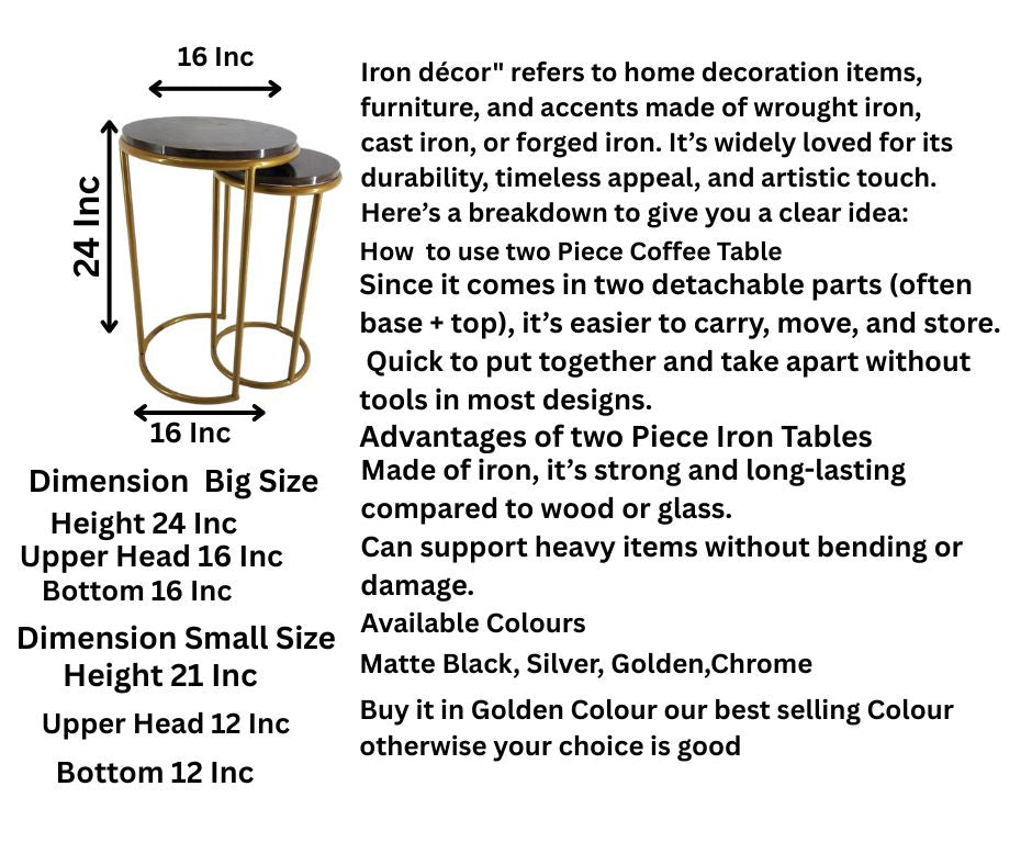 Artisan & Iron Decor AID No: 075