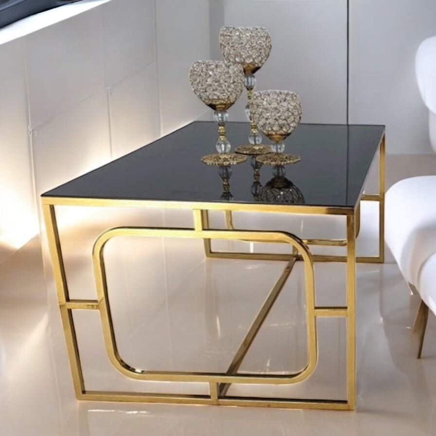 SQUARE TABLE SET-NESTING TABLE-SET OF 4