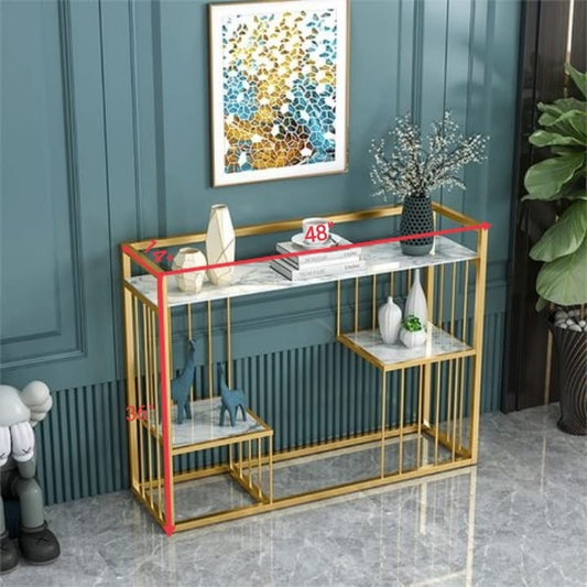 CONSOLE TABLE-GOLD