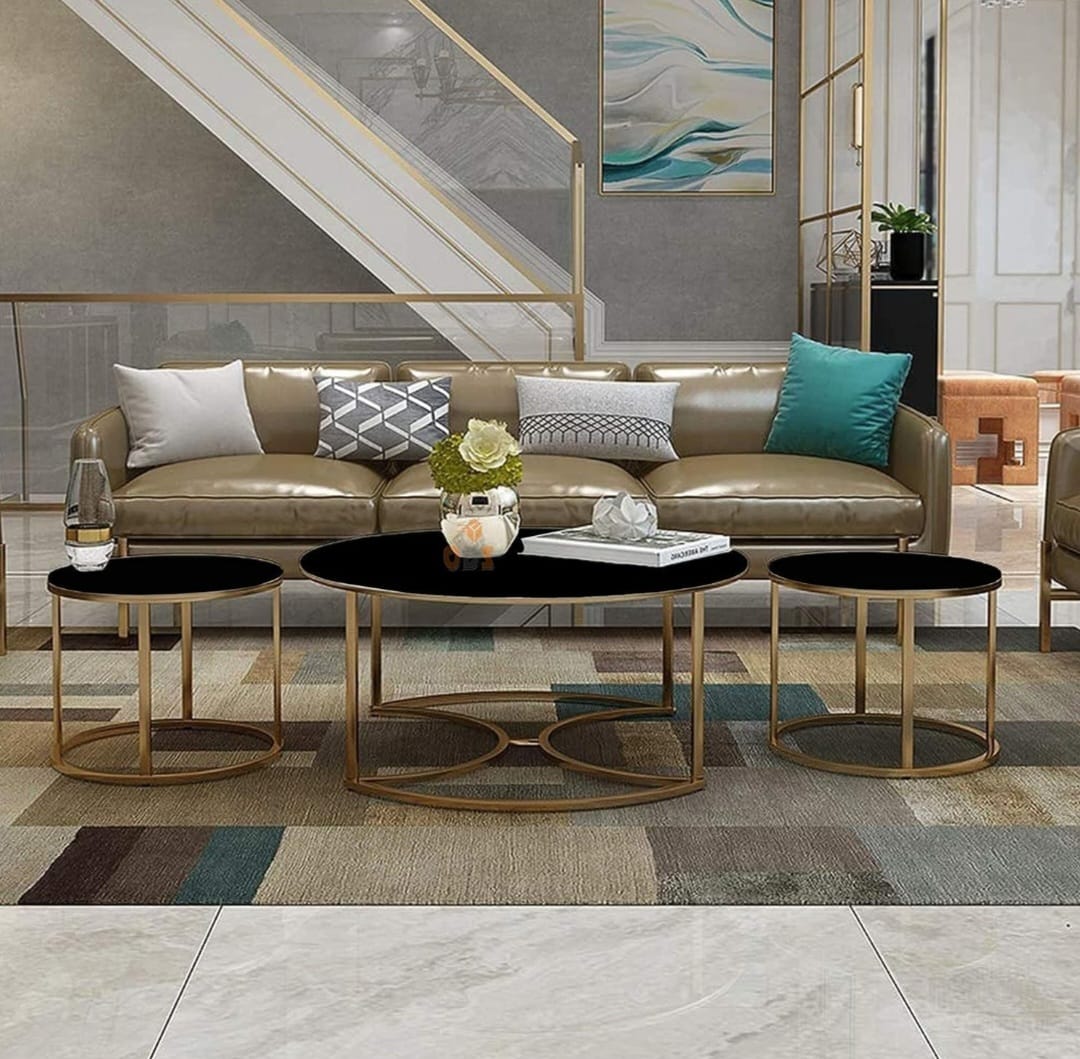 SET OF 3-CENTER TABLE