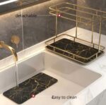 2 Layers Acrylic Design Counter-top Organizer