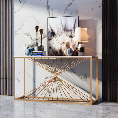 CONSOLE TABLE- GLAM RECTANGLE