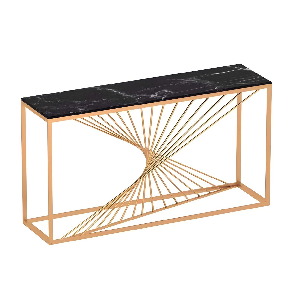 CONSOLE TABLE- GLAM RECTANGLE