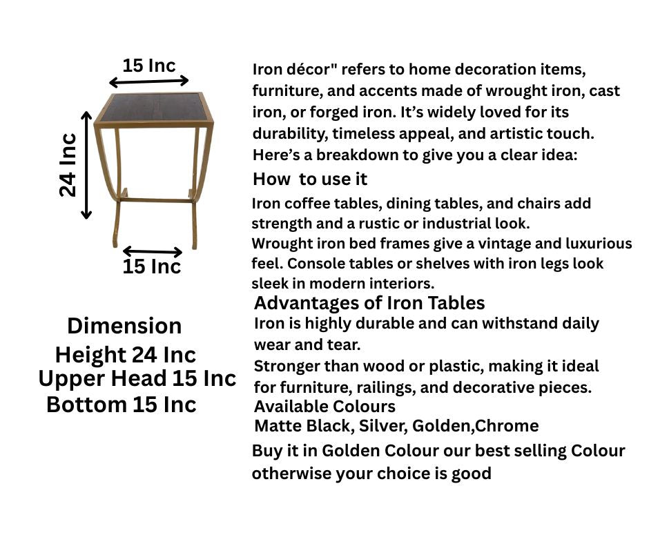 Artisan & Iron Decor AID No: 069