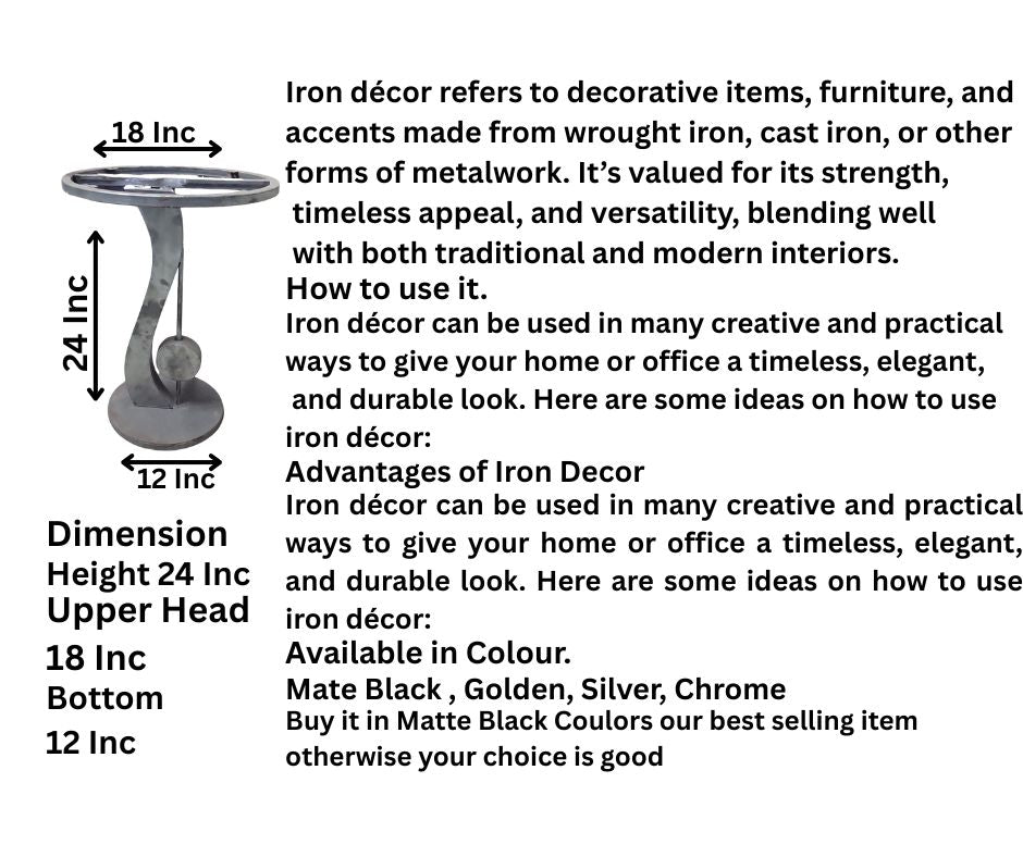 Artisan & Iron Decor AID No: 086