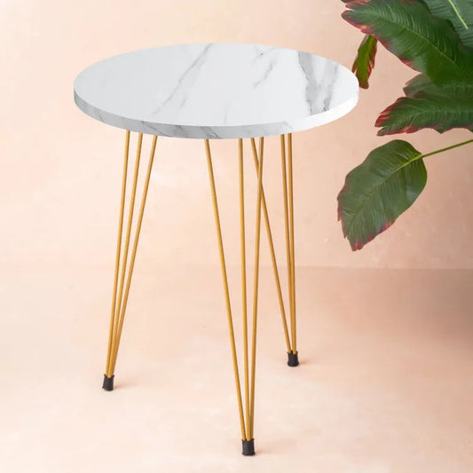 NESTING TABLE-WHITE ROUND