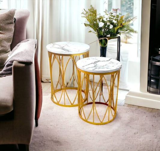 NESTING TABLES- ELEGANT (SET OF2)