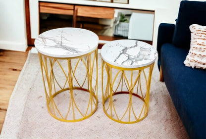NESTING TABLES- ELEGANT (SET OF2)