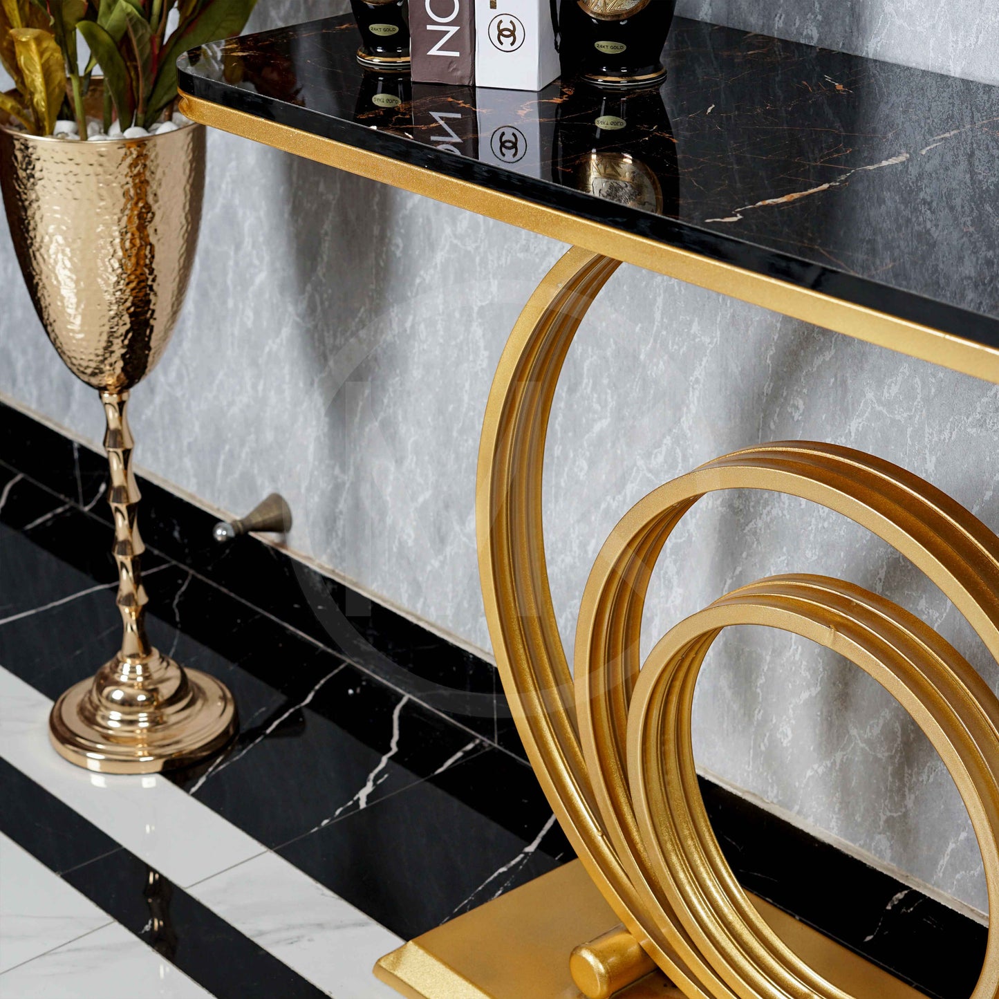 CONSOLE TABLE - CIRCLULAR DESIGN