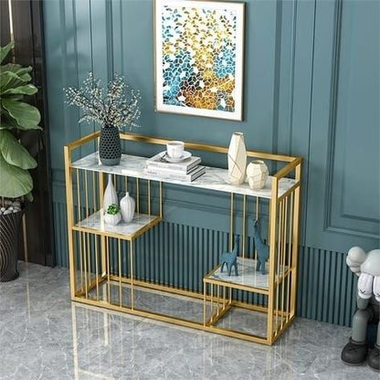 CONSOLE TABLE-GOLD