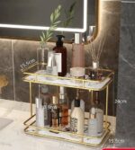 2 Layers Acrylic Design Counter-top Organizer