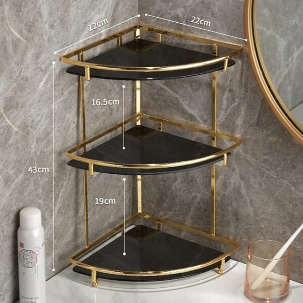 3 Layers Shelf Premium Design Corner Counter-Top Organizer.