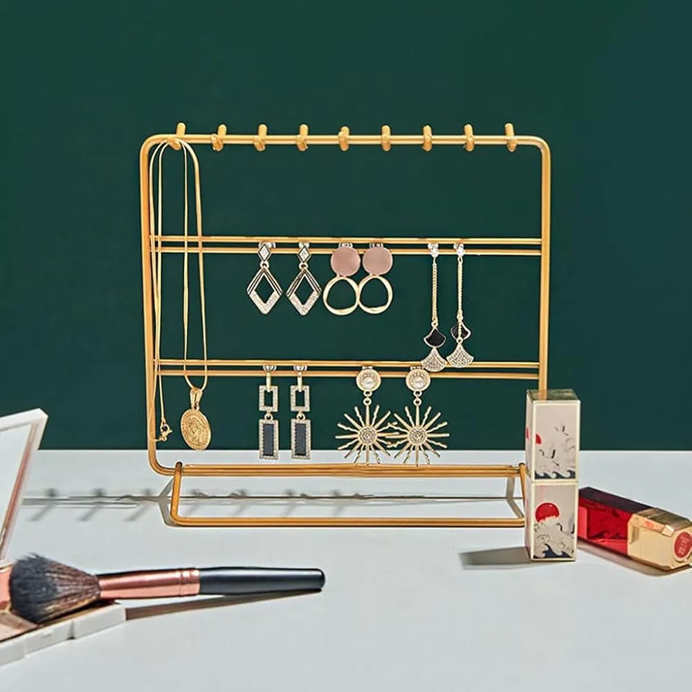 Metal Earrings Organizers Stand