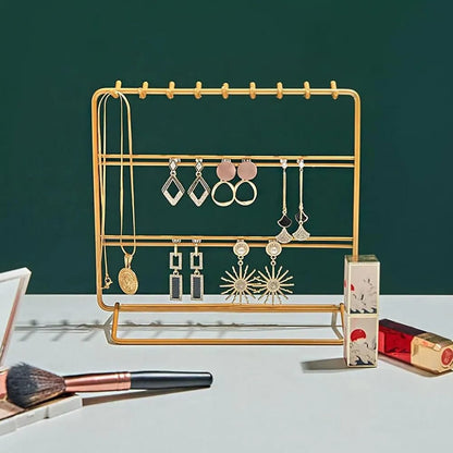 Metal Earrings Organizers Stand