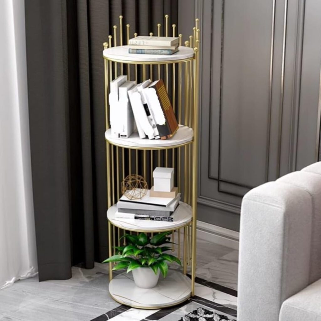 4 Layers Hamna Cage Shape Corner Rack.