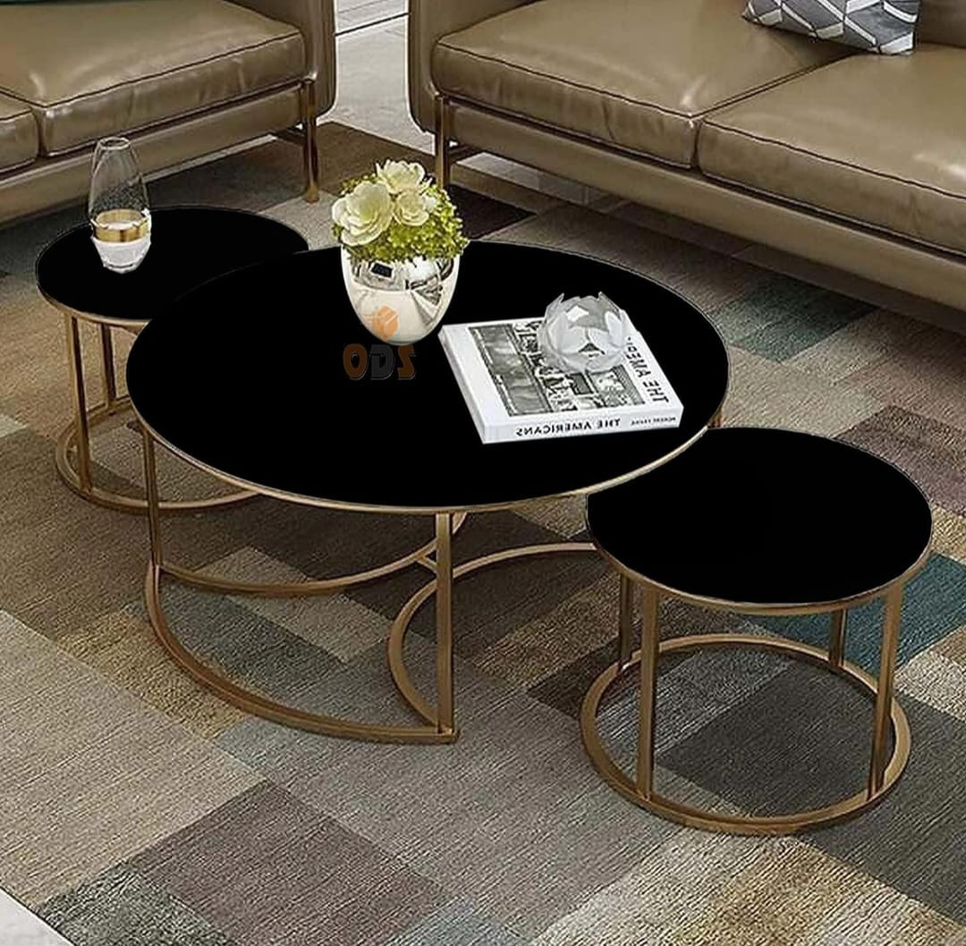 SET OF 3-CENTER TABLE