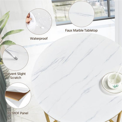 AUSTIN-CENTER TABLE-WHITE TOP