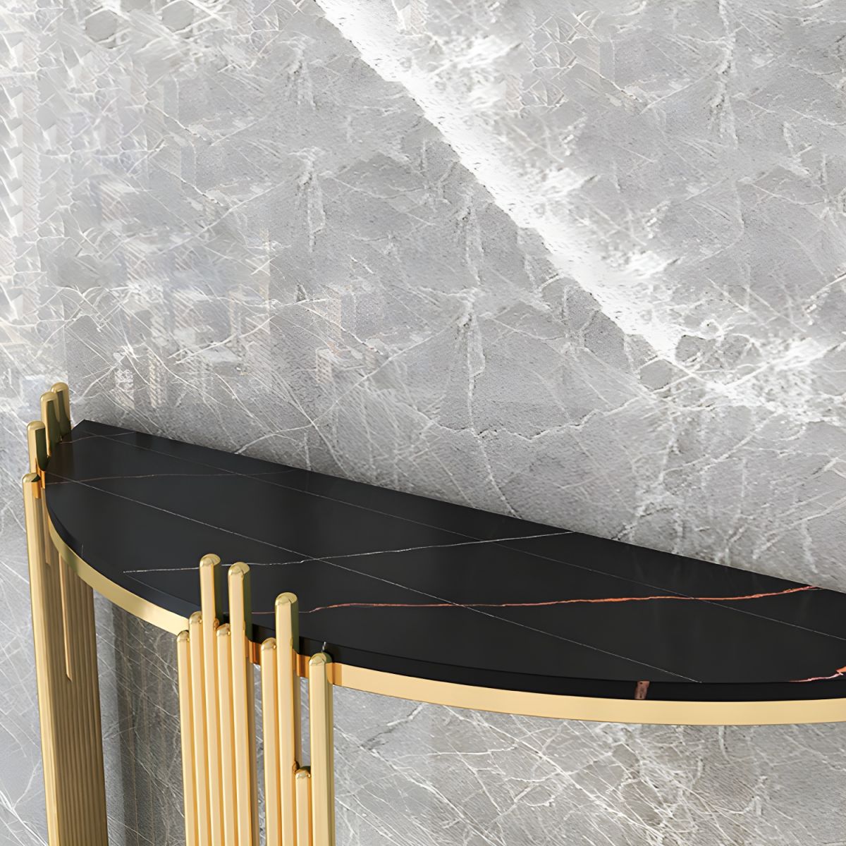 CONSOLE TABLE - HALF MOON