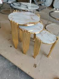 NESTING TABLES-ROUND SLEEK
