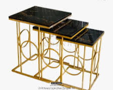 NESTING TABLE - CIRCLE DESIGN