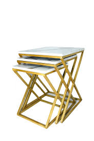 NESTING TABLES-X PATTERN