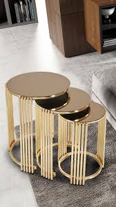 NESTING TABLES-ROUND SLEEK